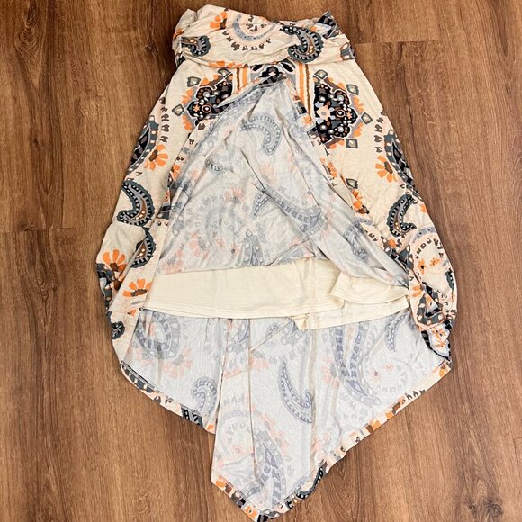 Maeve Anthropologie Southwest Maxi Boho Knit Skirt Sz M - Picture 7 of 11